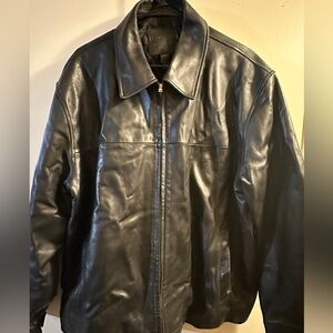 Coach Midnight Black Leather Jacket